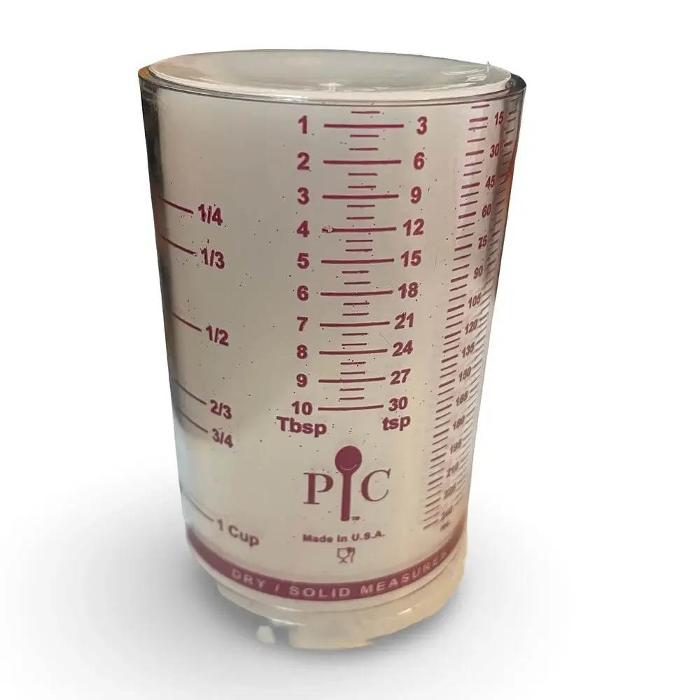 Pampered Chef Measure-All Cup Set of 2 Classic 2 C Mini 1 C Teal Blue 2236 2225